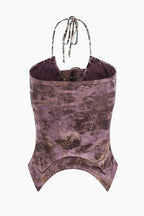 Post-Apocalyptic Punk Streetwear Halter Top