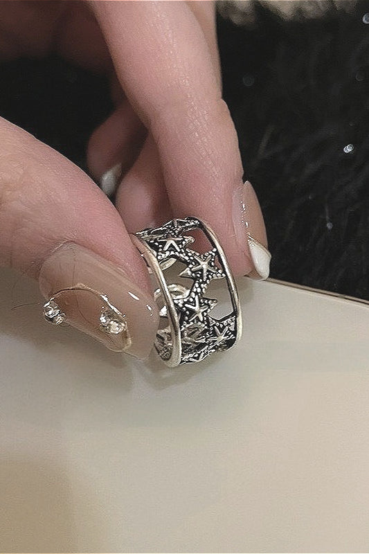 Retro Vintage Star Ring Secondary image