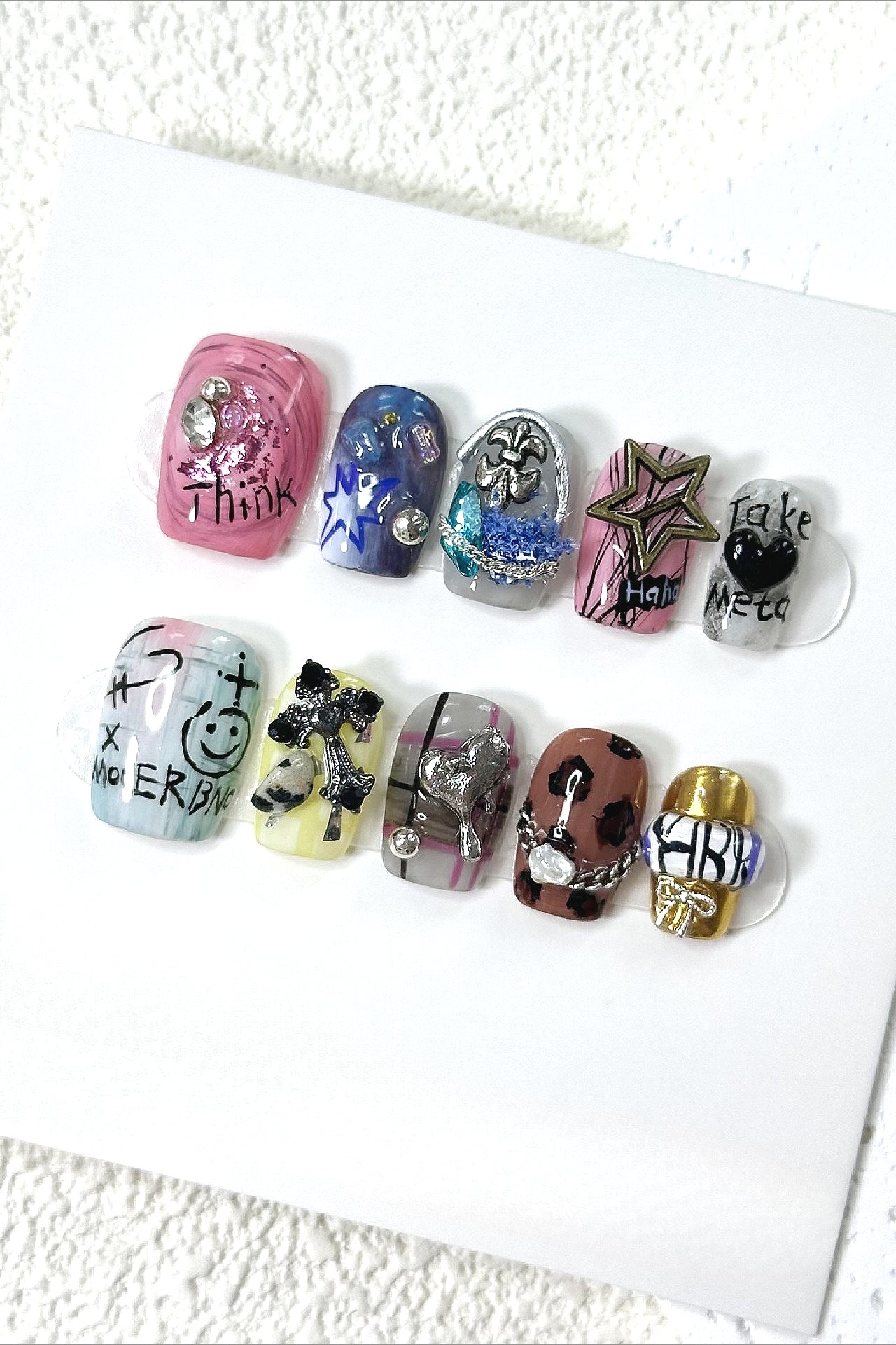 Punk Street Graffiti Press On Nails Main image