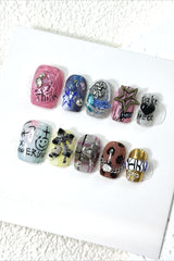 Punk Street Graffiti Press On Nails
