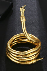 Niche Snake Bone Shape Choker Necklace