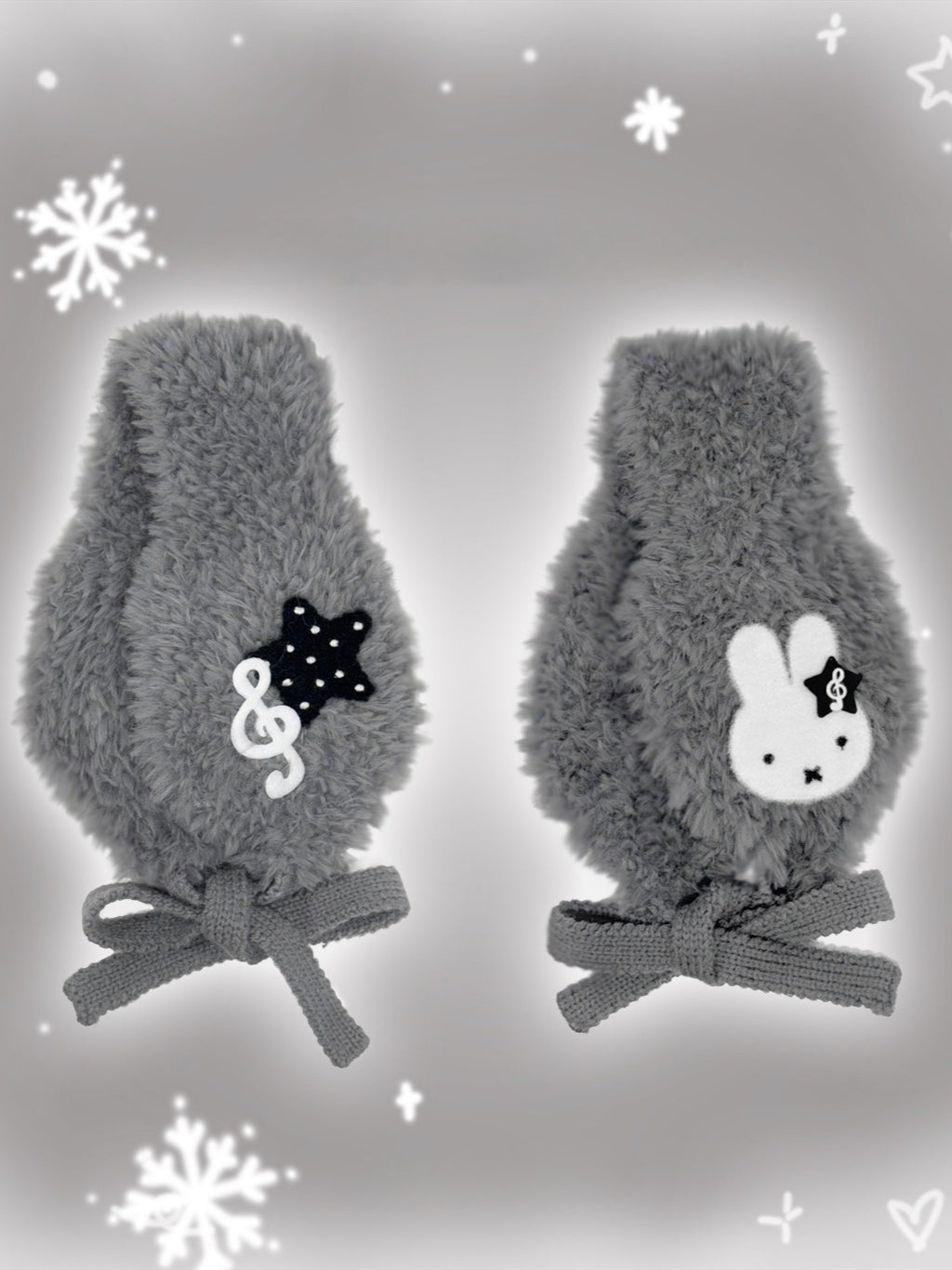 Rabbit Musical Note Earmuff