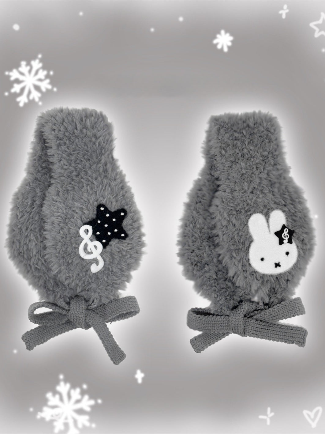 Rabbit Musical Note Earmuff