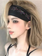 Y2K Street Solid Rhinestone Hair Accs