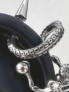 Bound Bone Demon Stud Earrings