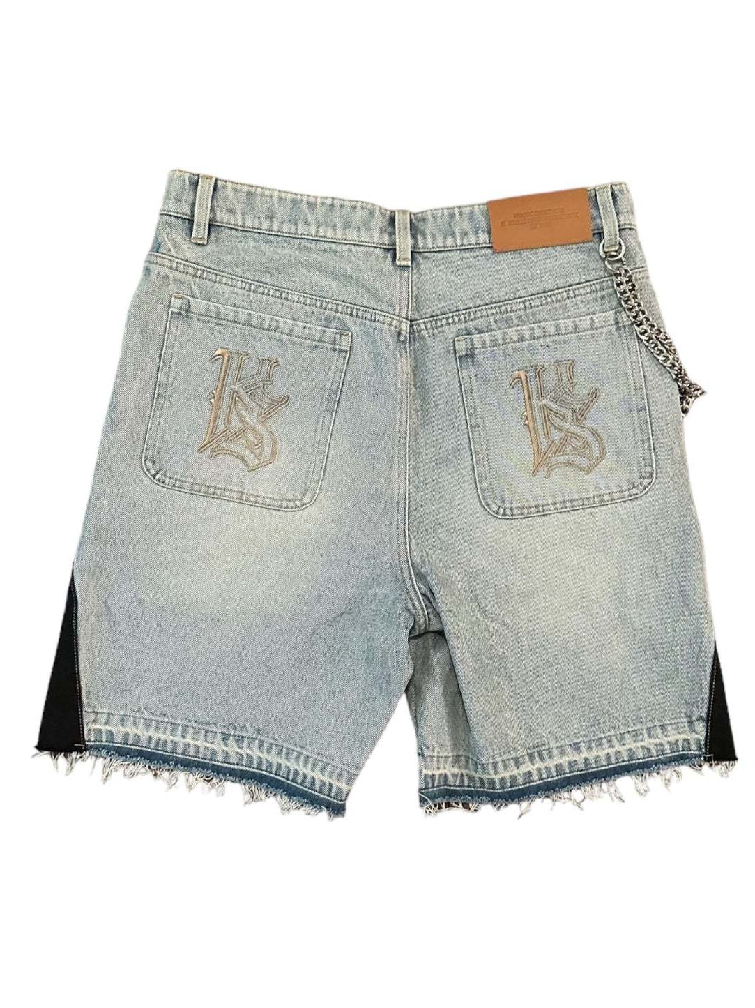 Fashion Personality Embroidery Patch Shorts