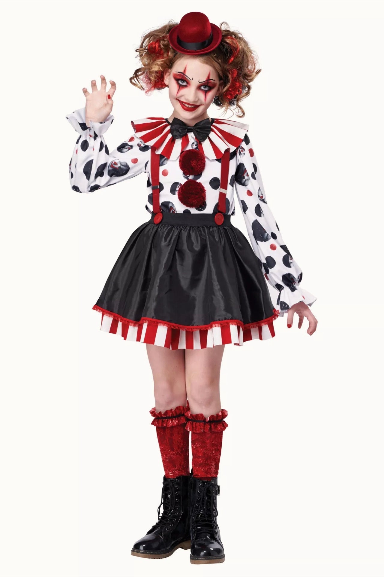 Clown Outfit Kid Halloween Costume Main image