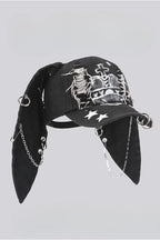 Y2K Street Bunny Ear Baseball Hat