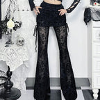 Gothic Lace Cargo Pants