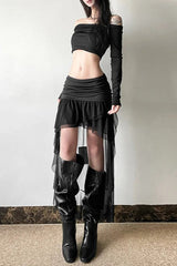Halloween Goth Party Skirt