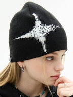 Y2K Subculture Star Beanie Hat
