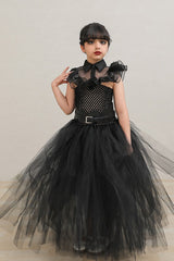 Dark Princess Dress Kid Halloween Costume