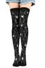 Halloween Motif Over Knee Socks