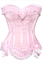 Leopard Lace Bow Slimming Corset