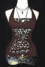Leopard Splice Slim Halter Top