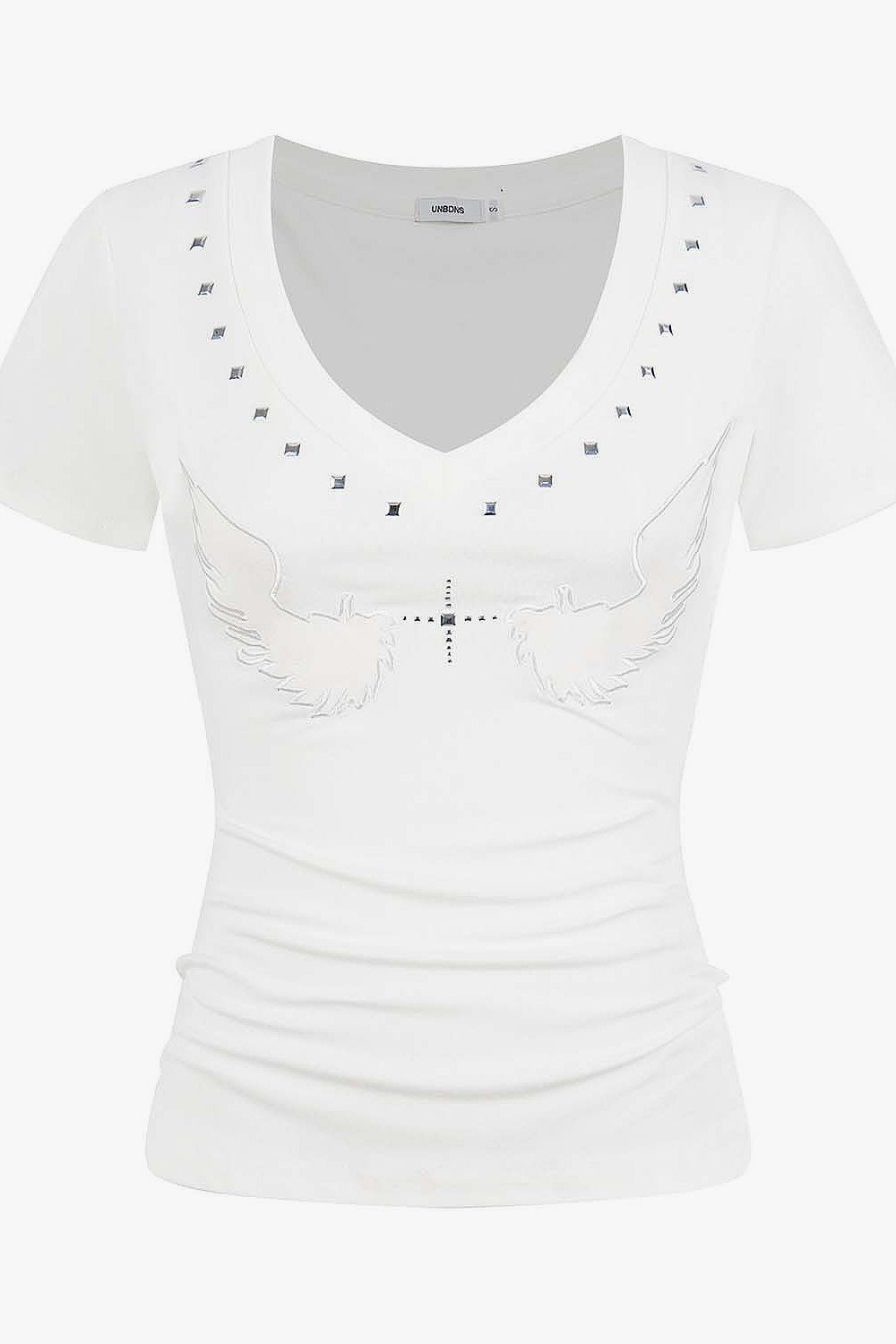 Black Slim Street Gothic T-shirt Main image