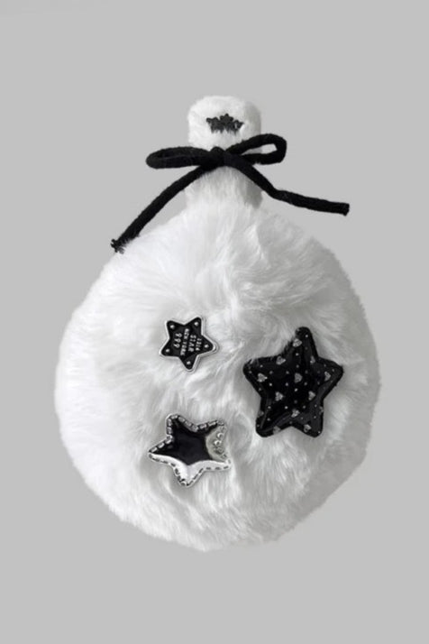 Harajuku Y2K Star Sticker Bow Earmuff Secondary image