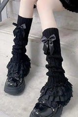 Lolita Lace Knit Leg Warmers