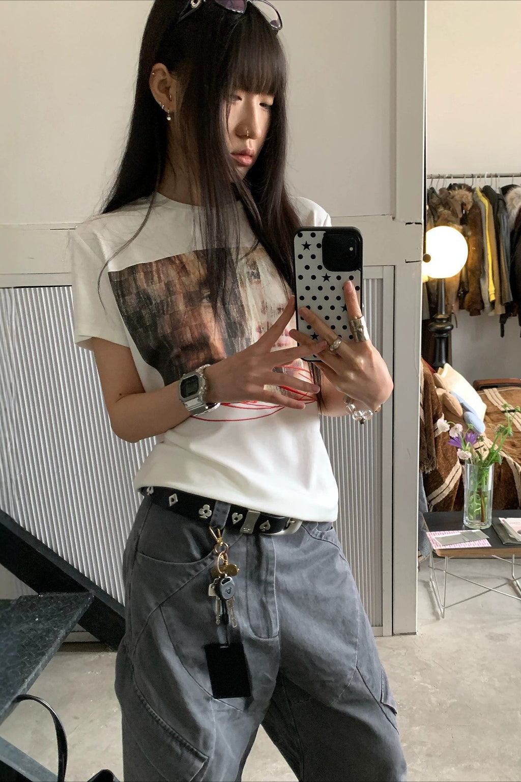 Heavyweight Shoulder Fit Slim T-shirt