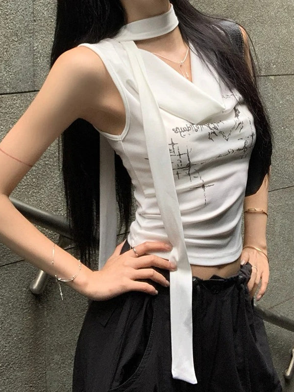 Harajuku Streetwear Korean Fashion  Crop Top Secondary image