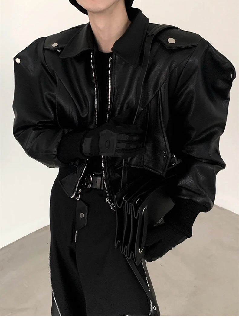 Oversized Shoulder Pad Jacket Secondary image