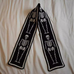 Gothic Thickened Warm Cartoon Neck Scarf