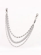 Bullet Double Sided Rivet Waist Chain