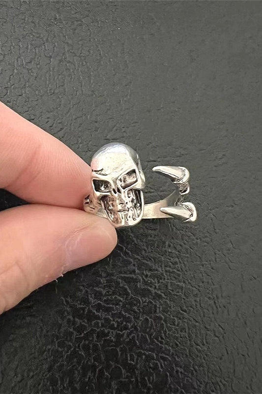 Retro Street Gothic Skull Ring