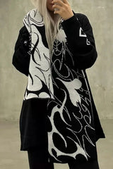 Y2K Gothic Harajuku Warm Knit Scarf