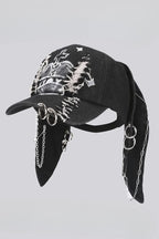 Y2K Street Bunny Ear Baseball Hat