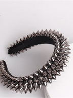 Punk Spiked Stud Headband Hair Accs