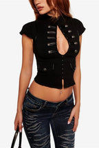 Steampunk Vintage Washed T-shirt