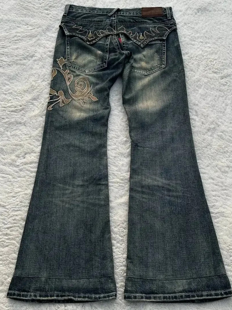 Y2K Style Vintage Denim Pants Secondary image