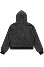 Horse Motif Star Striped Hoodies