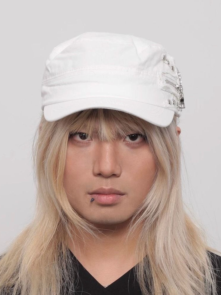 Vintage Street Metal Rivet Hat