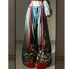 Sweet Gothic Baggy Vintage Pant