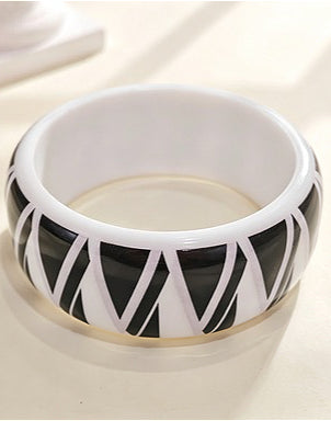 Retro Classic Checkered Pattern Bracelet