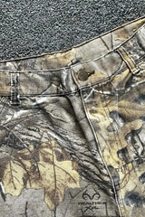 Camouflage Tree Washed Distressed Pants