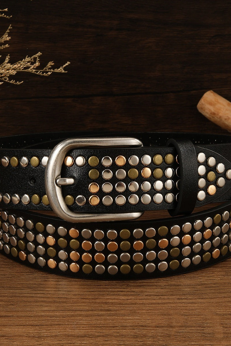 Boho Punk Studded Casual Belt Main image
