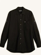 Classic Solid Cross Stitch Blouse