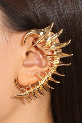 Punk Thorn Decor Ear Cuff Earring