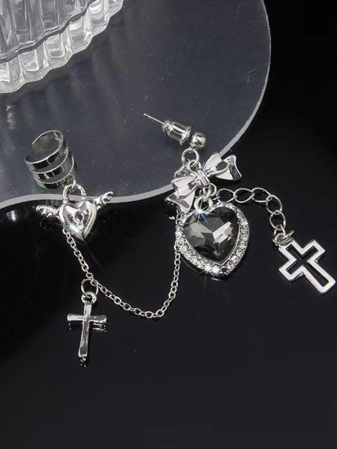 Lolita Love Chain Dangle Earrings Secondary image