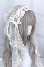Gothic Dark Lace Angel Hair Accs
