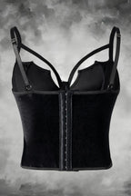 Shaped Cup Pointed Hem Tank Top