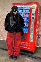 Y2K Gothic Skeleton Rhinestone Hoodie