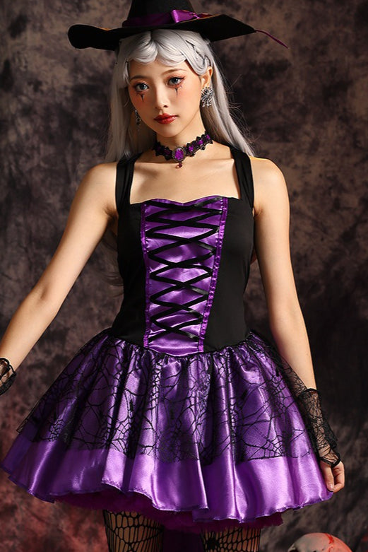 Strappy Witch Tail Dress Halloween Costume Secondary image