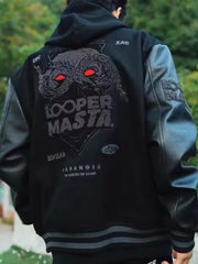 Vintage American High-Street Unisex Baseball Jacket