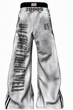 Double Waist Graphic Pants