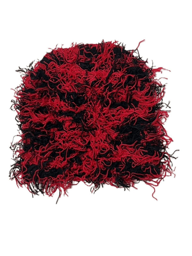 Warm Knit Monkey Fur Balaclava Hat Secondary image