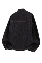 Metal Clasp Contrast Stitch Jackets